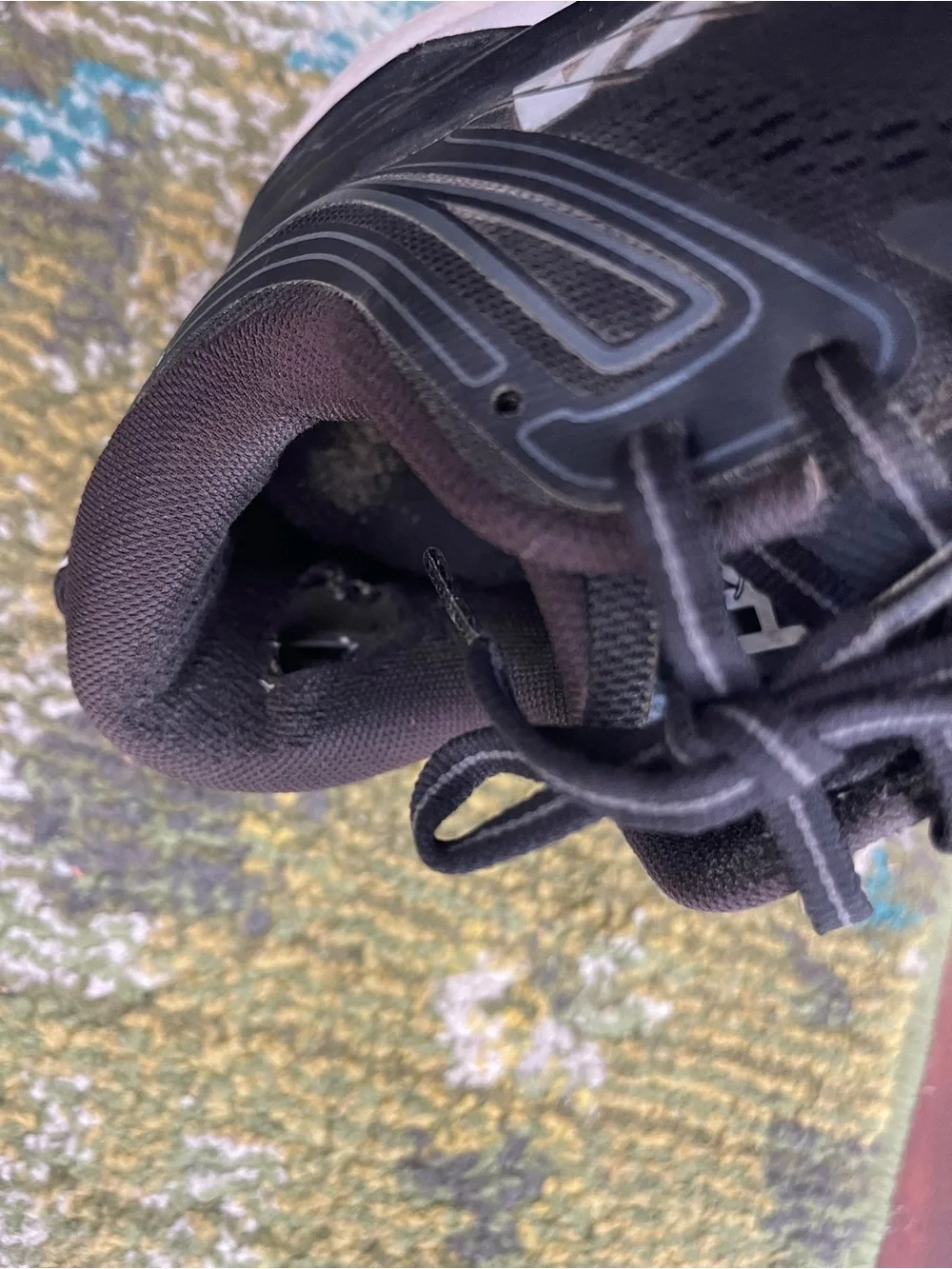 Hoka Black Running Sneakers - Bondi 7